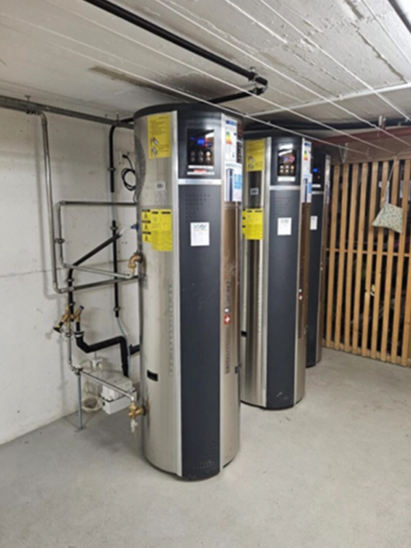 Boiler im Keller