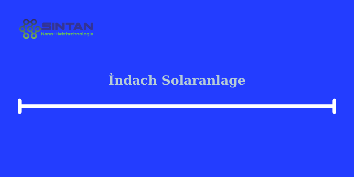 indach solaranlage