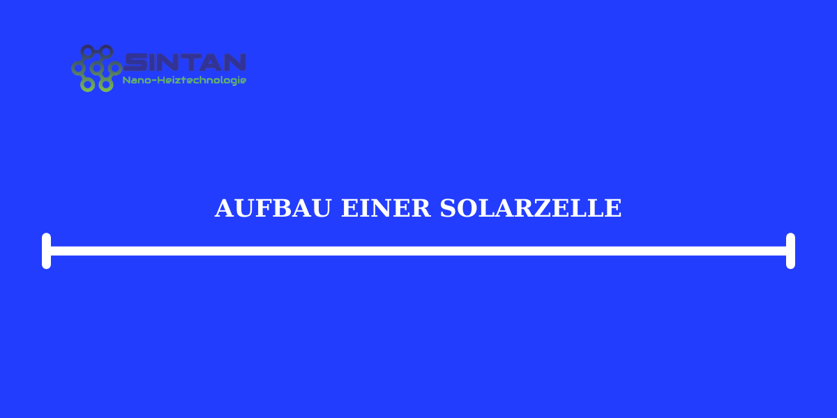 Aufbau einer Solarzelle
