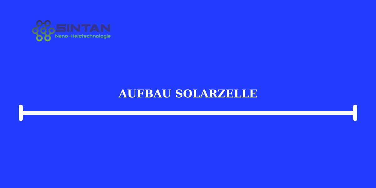 Aufbau Solarzelle