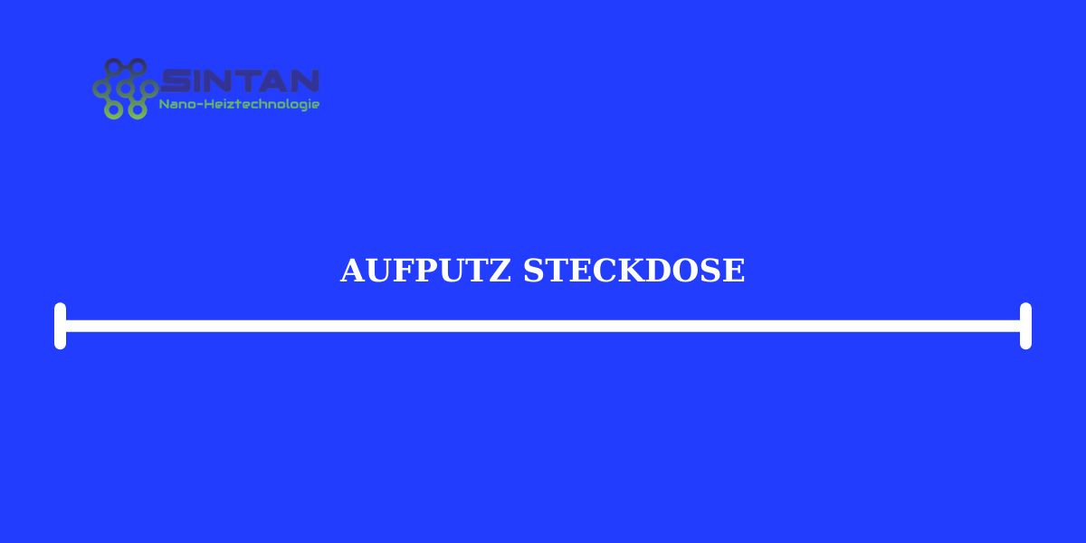 Aufputz Steckdose