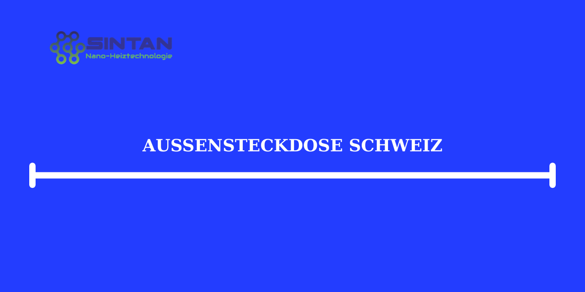 Außensteckdose Schweiz