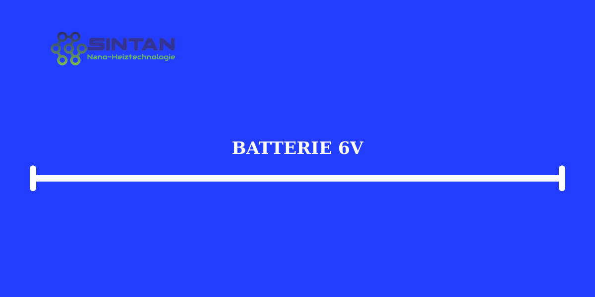 Batterie 6V