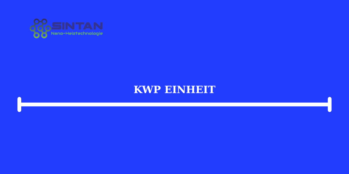 KWP Einheit