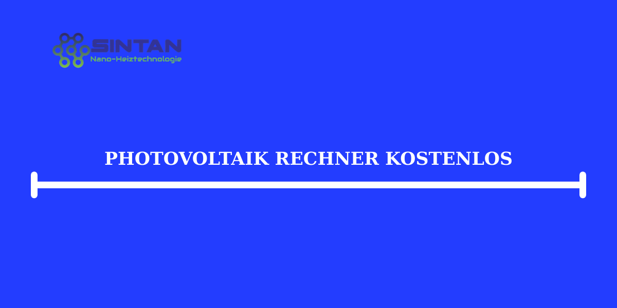 Photovoltaik Rechner Kostenlos