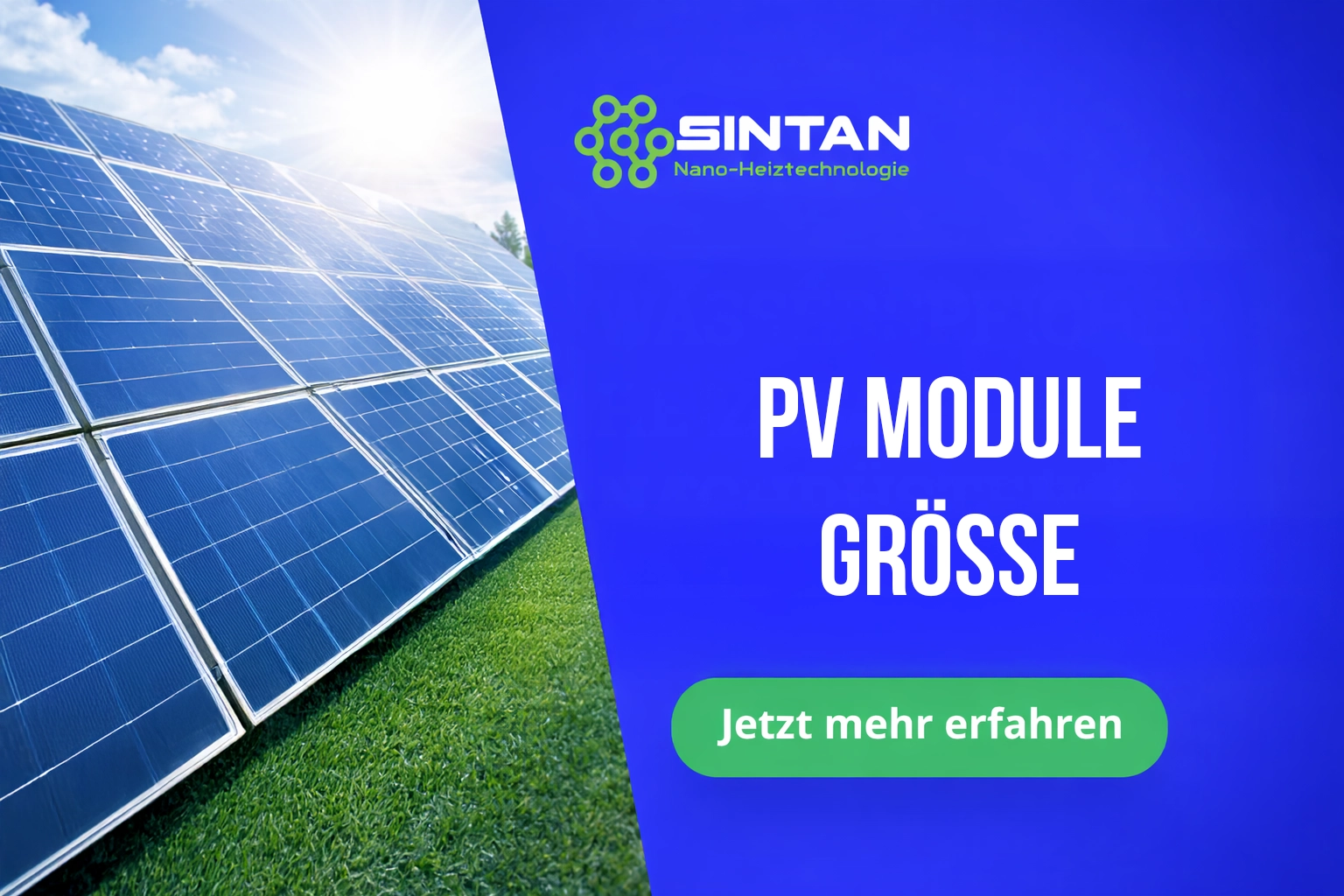 PV Module Ggröße