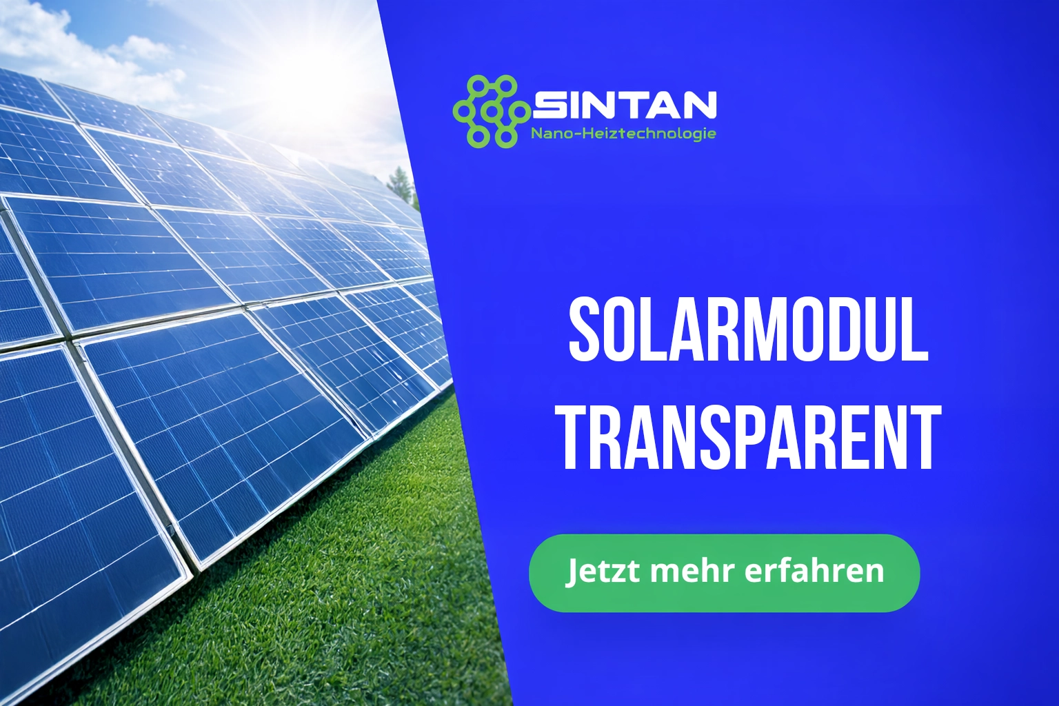 Solarmodul Transparent