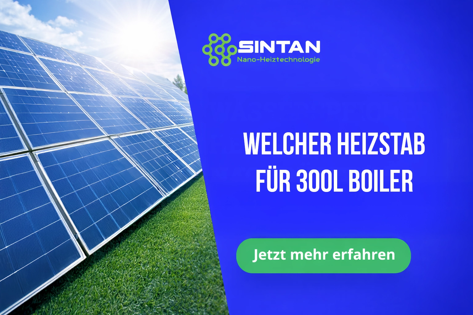 Welcher Heizstab für 300L Boiler