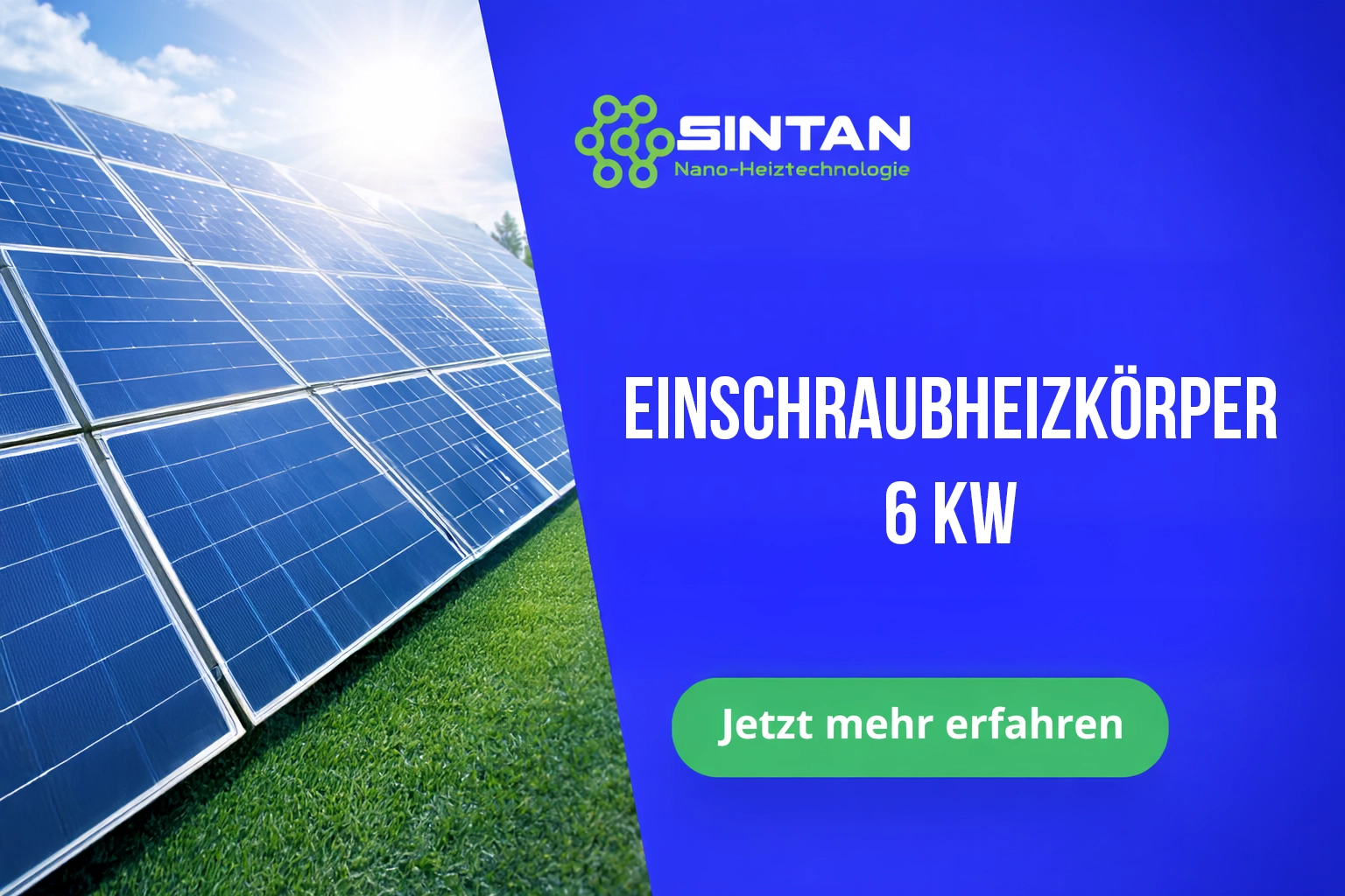 Einschraubheizkörper 6 kW