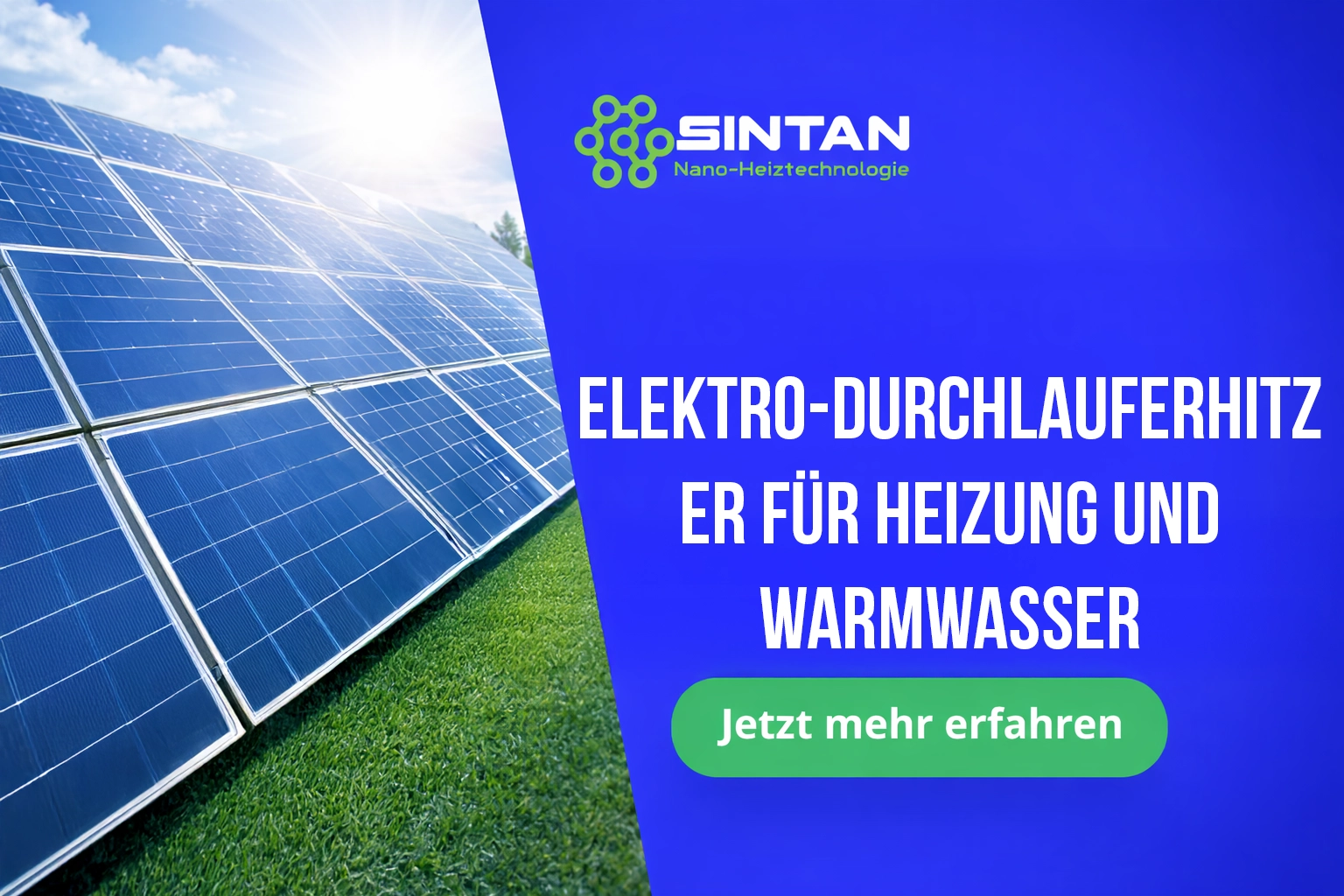 Elektro-Durchlauferhitzer für Heizung und Warmwasser