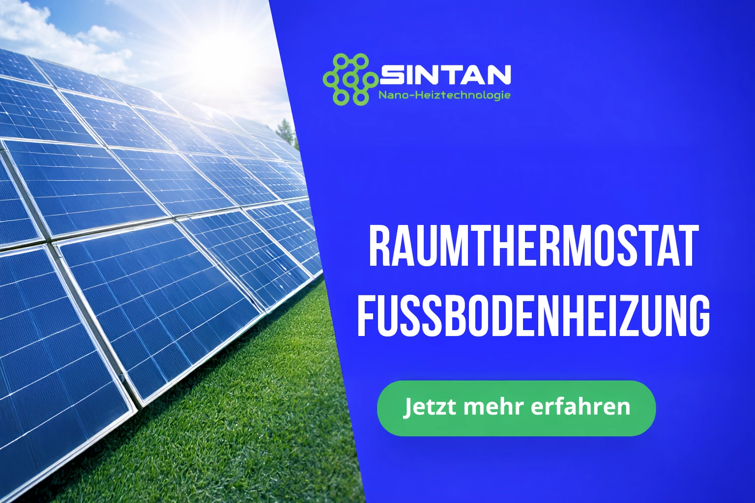Raumthermostat Fußbodenheizung Sintan
