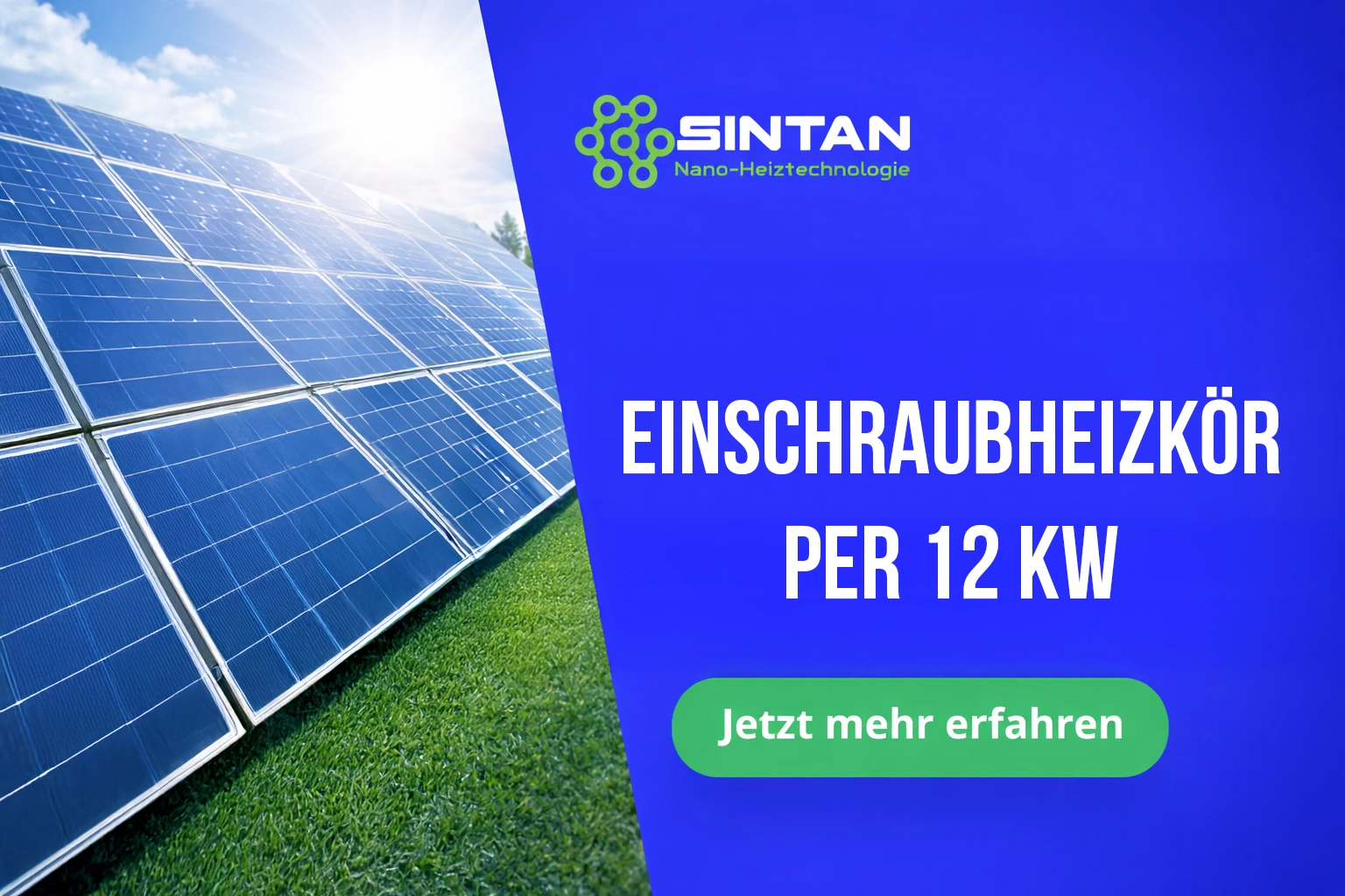 Einschraubheizkörper 12 kW