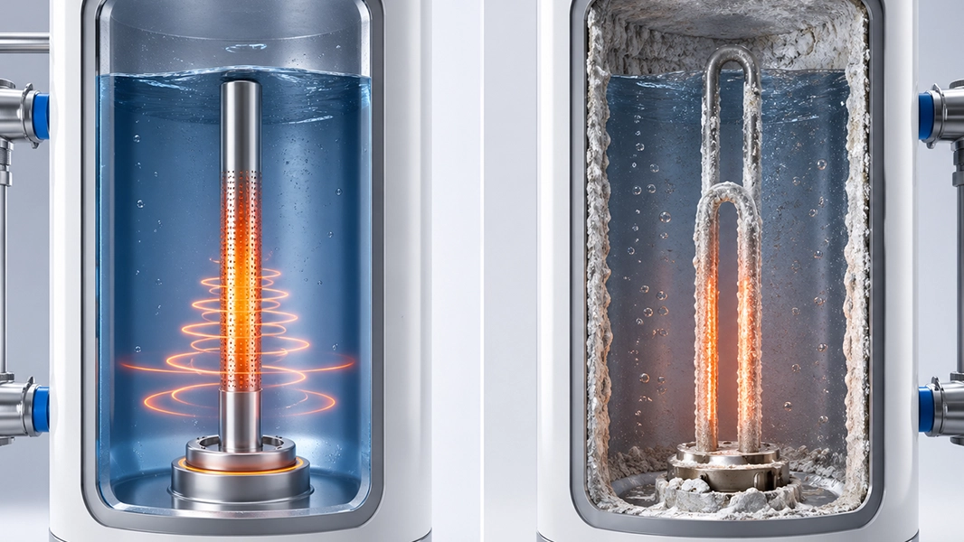Wie reduziert ein Nano Heizelement Kalkbildung im Boiler?