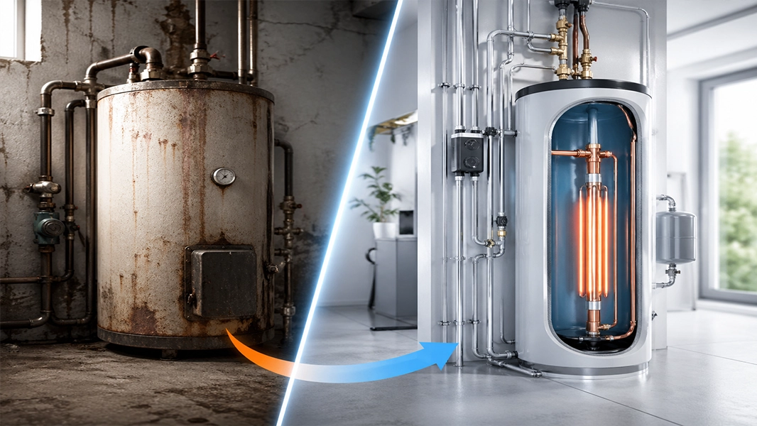 Heizstab für Pufferspeicher für Haushalt oder Gewerbe? Grundlagen und Start Was ist ein 